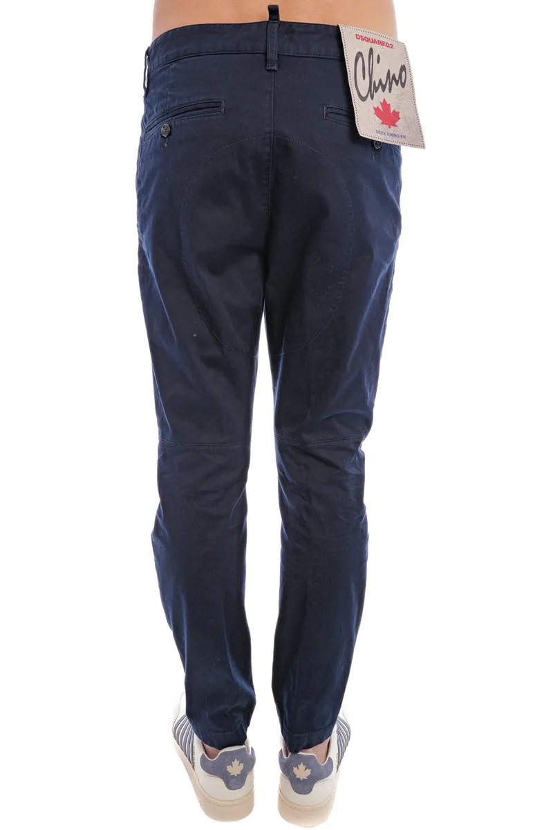 Chinohose 'Sexy' Blau