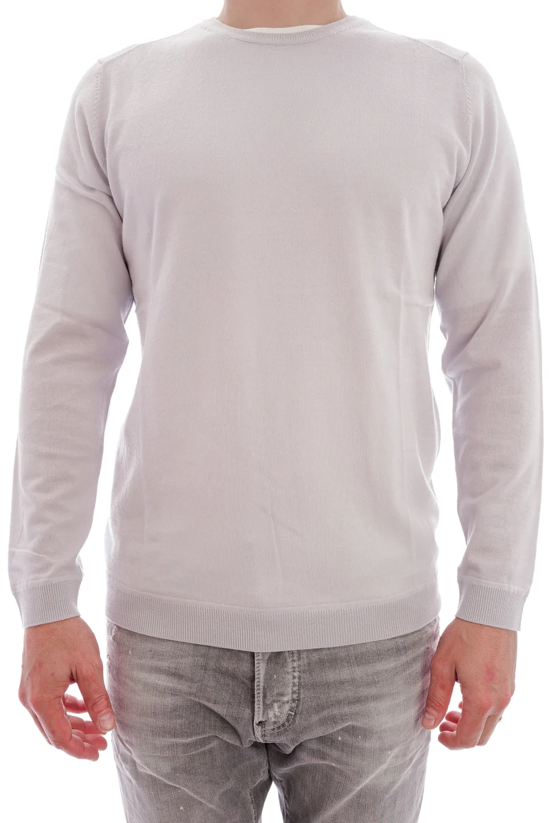 Wollpullover 'Otto' Eisblau