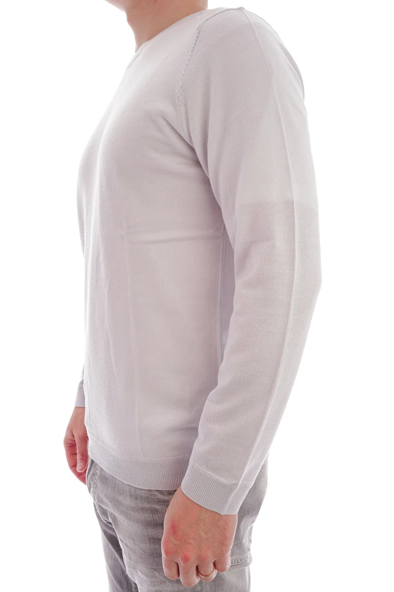 Wollpullover 'Otto' Eisblau