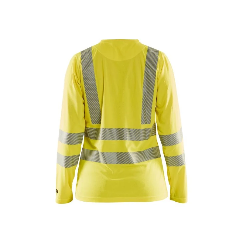 Blaklader Dames T-shirt lange mouw High Vis 3485-1013