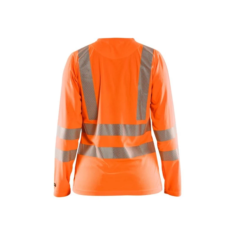 Blaklader Dames T-shirt lange mouw High Vis 3485-1013