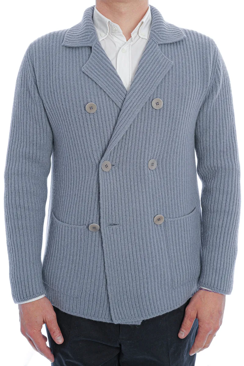 Kaschmirstrickjacke im Blazer-Look Sentis