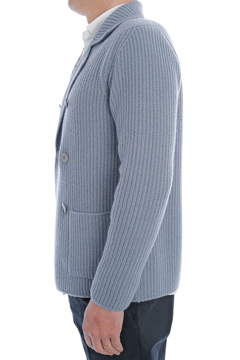 Kaschmirstrickjacke im Blazer-Look Sentis