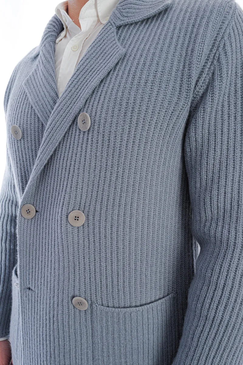 Kaschmirstrickjacke im Blazer-Look Sentis