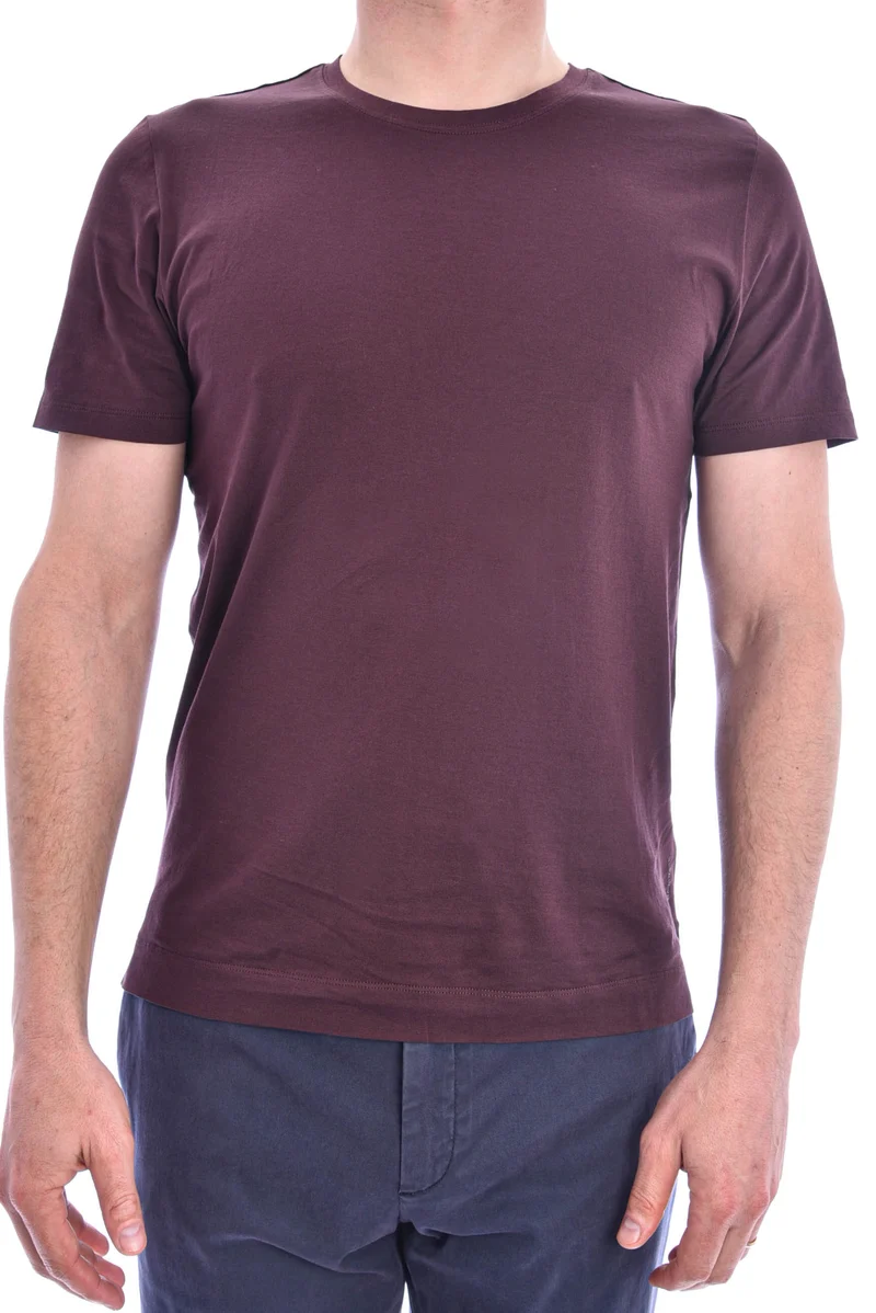 T-Shirt 'Los Angeles' Pflaume