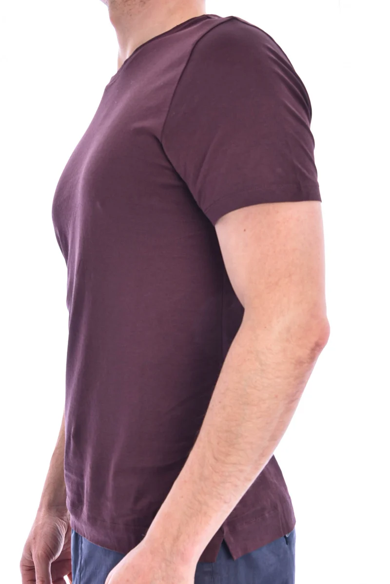 T-Shirt 'Los Angeles' Pflaume