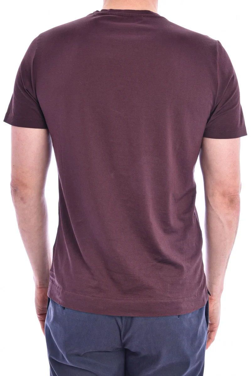 T-Shirt 'Los Angeles' Pflaume