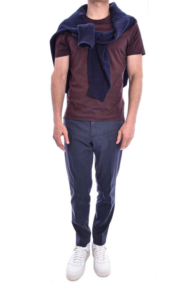 T-Shirt 'Los Angeles' Pflaume