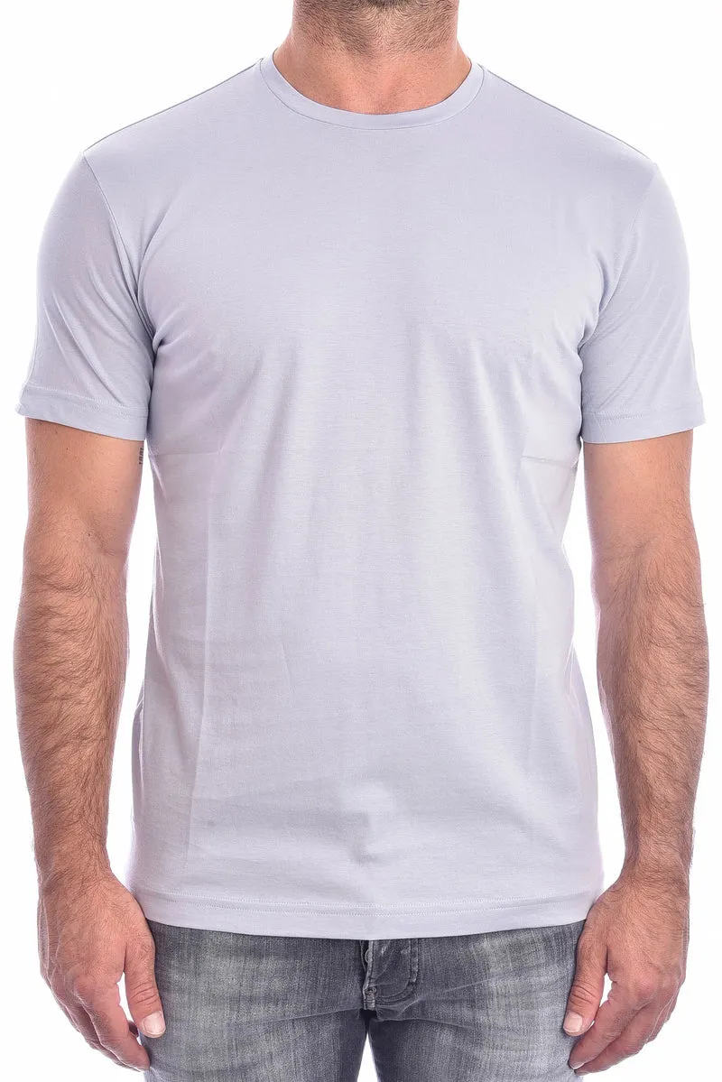 T-Shirt 'Enno' Hellblau Kurzarm