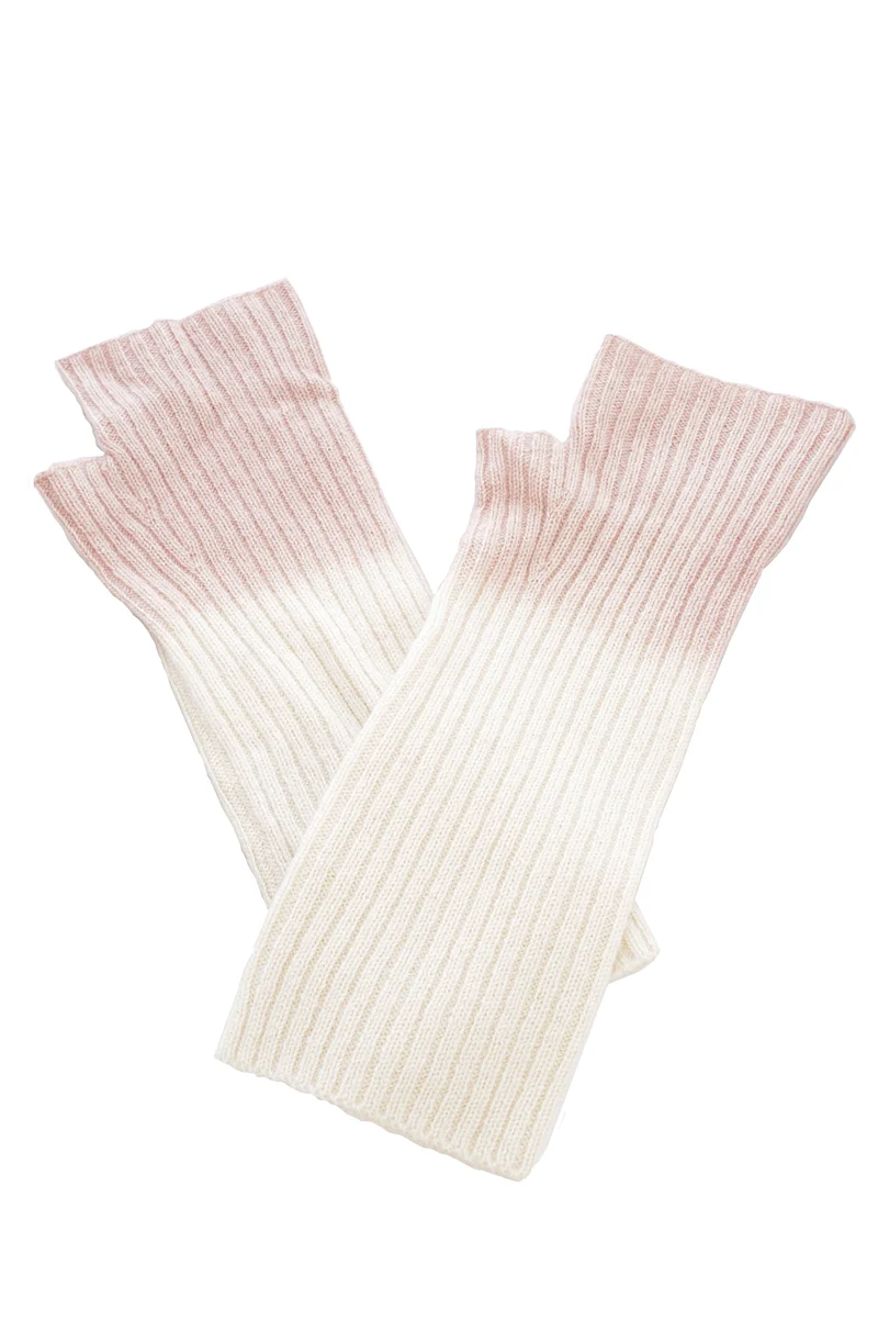 Armstulpen Weißrosa