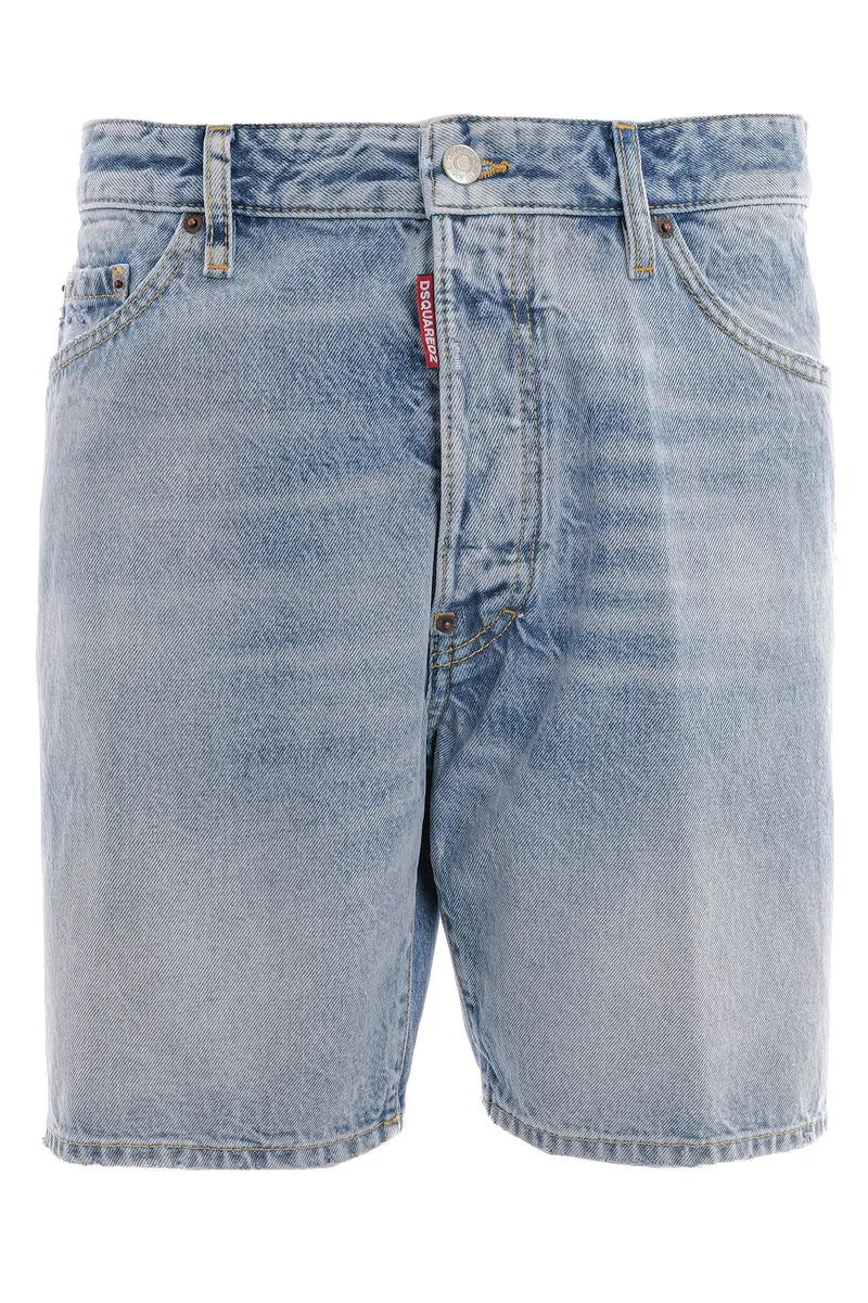 Denim Shorts 'Marine' Blau