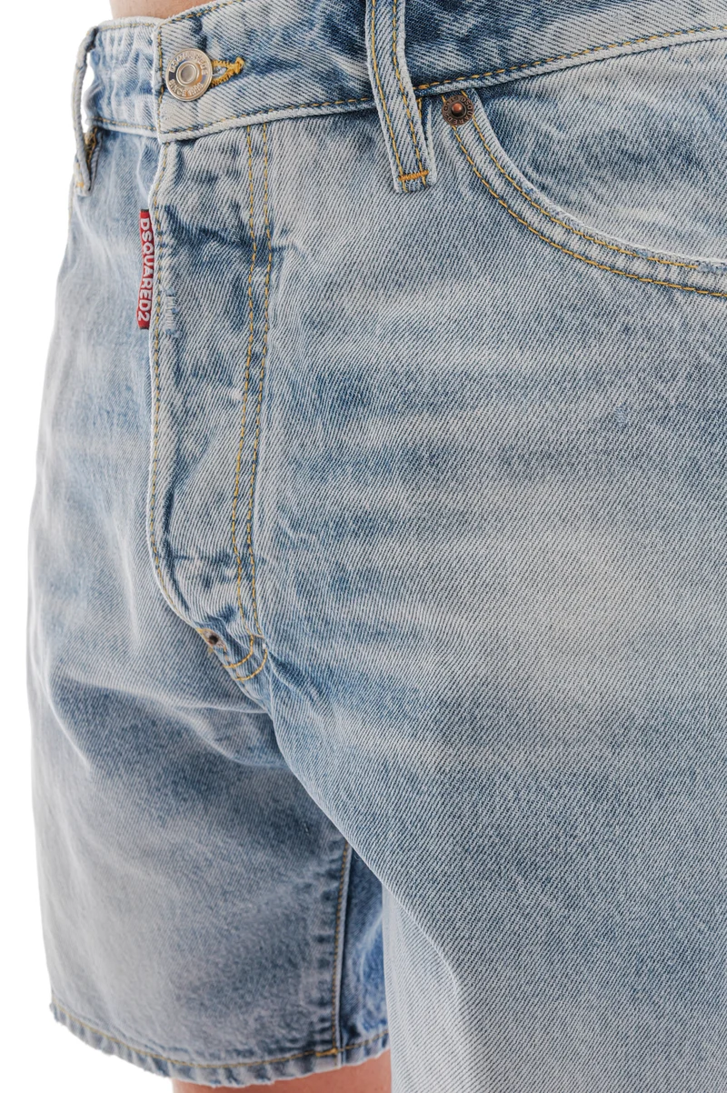 Denim Shorts 'Marine' Blau