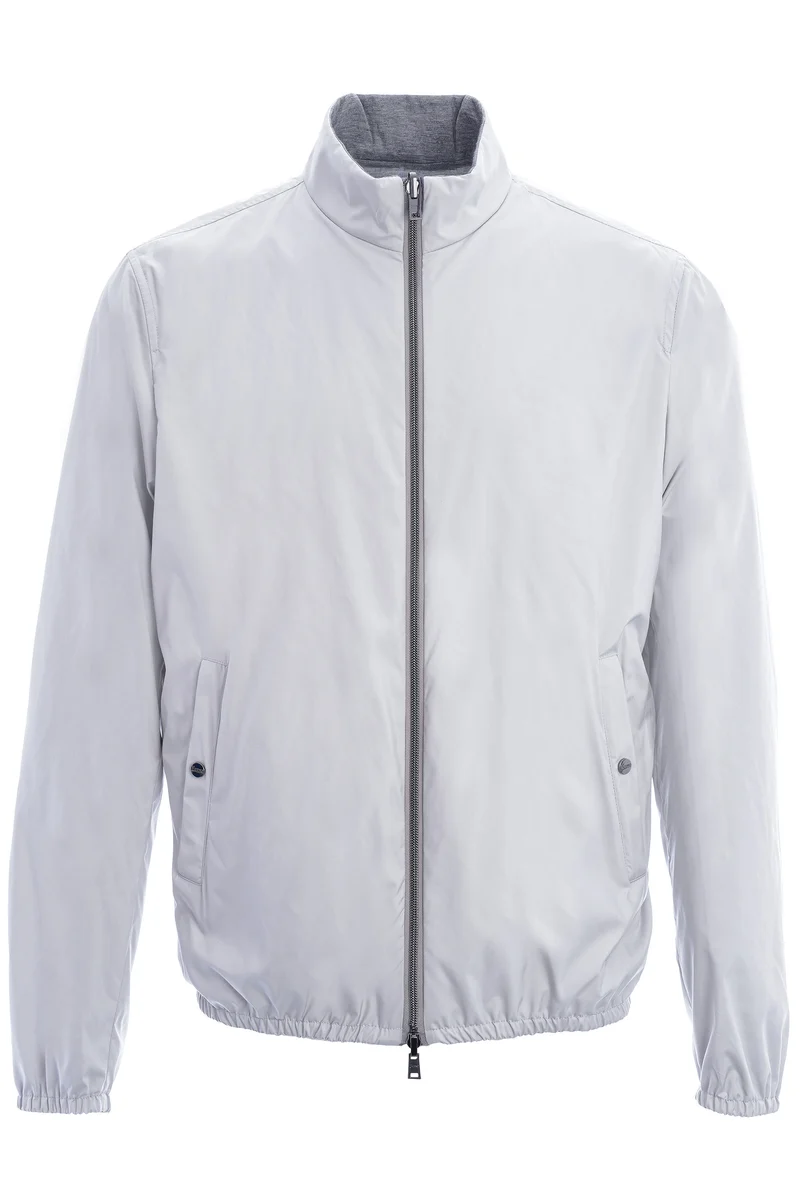 Wendejacke Grau