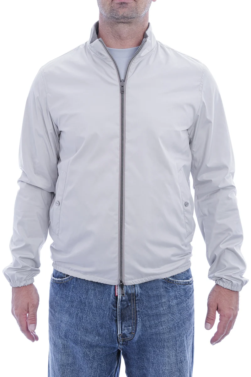 Wendejacke Grau