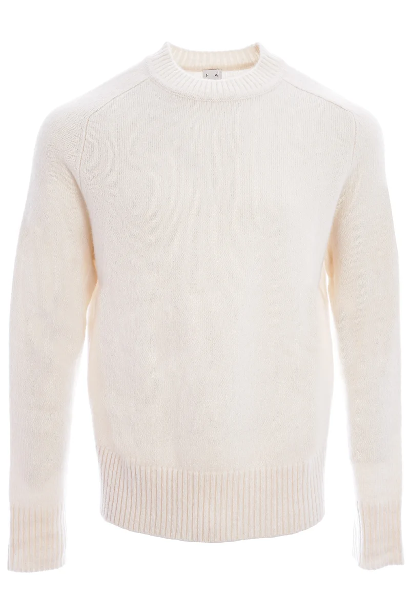 Pullover aus Kaschmir-Seidenmischung Ivory