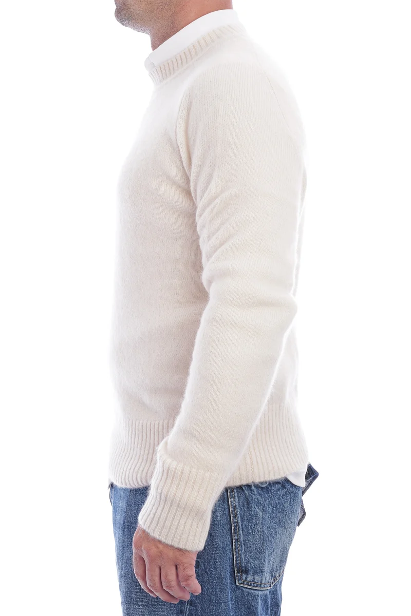 Pullover aus Kaschmir-Seidenmischung Ivory