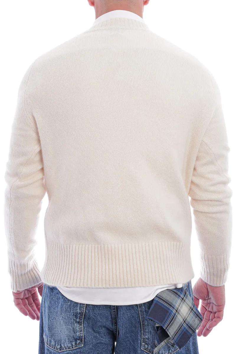 Pullover aus Kaschmir-Seidenmischung Ivory
