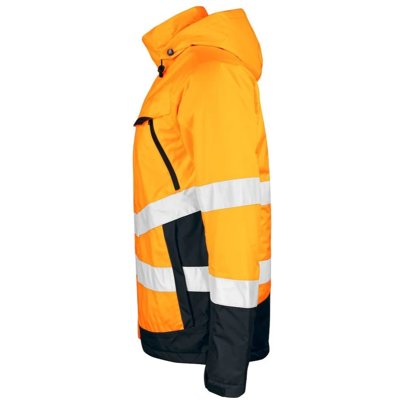 Jobman Practical 1383 High-Vis Gevoerde Jas CL.3