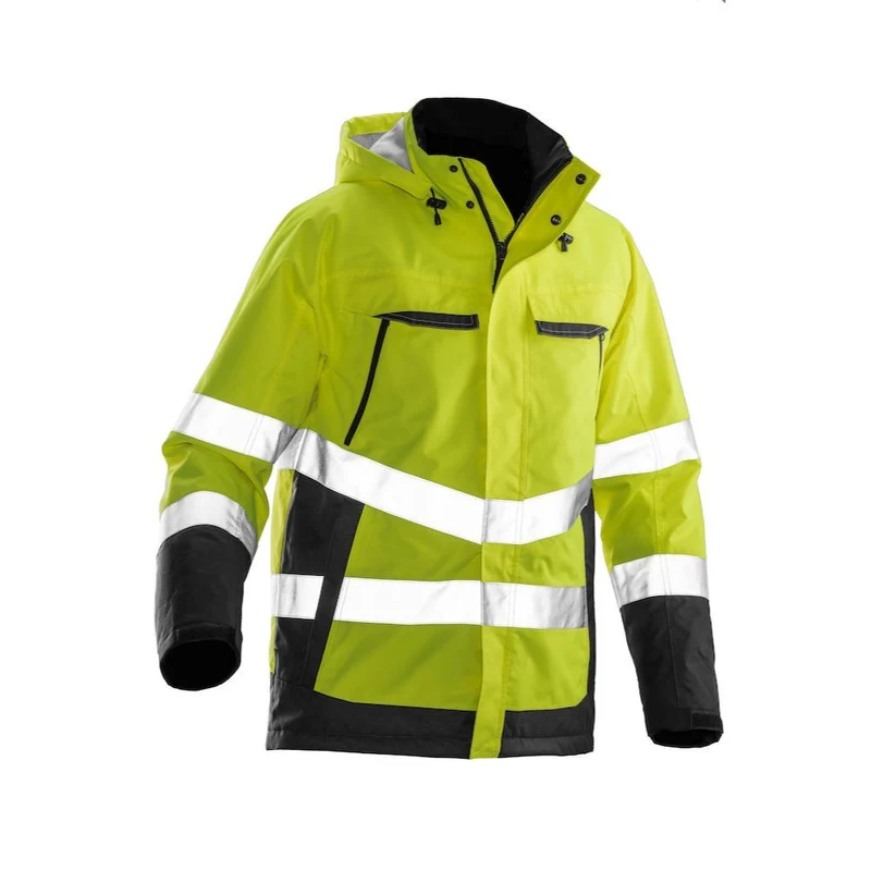 Jobman Practical 1383 High-Vis Gevoerde Jas CL.3