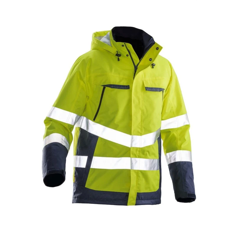 Jobman Practical 1383 High-Vis Gevoerde Jas CL.3
