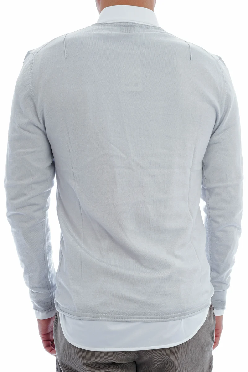 Wollpullover 'Paul' Eisblau