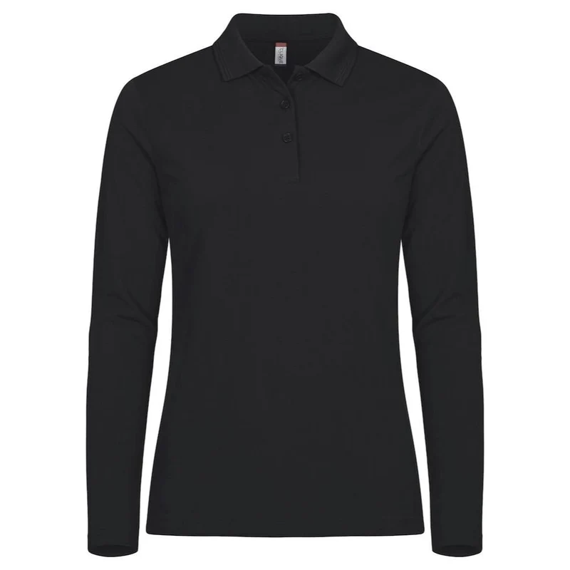 Clique Manhattan Dames Lange Mouw Polo 028253
