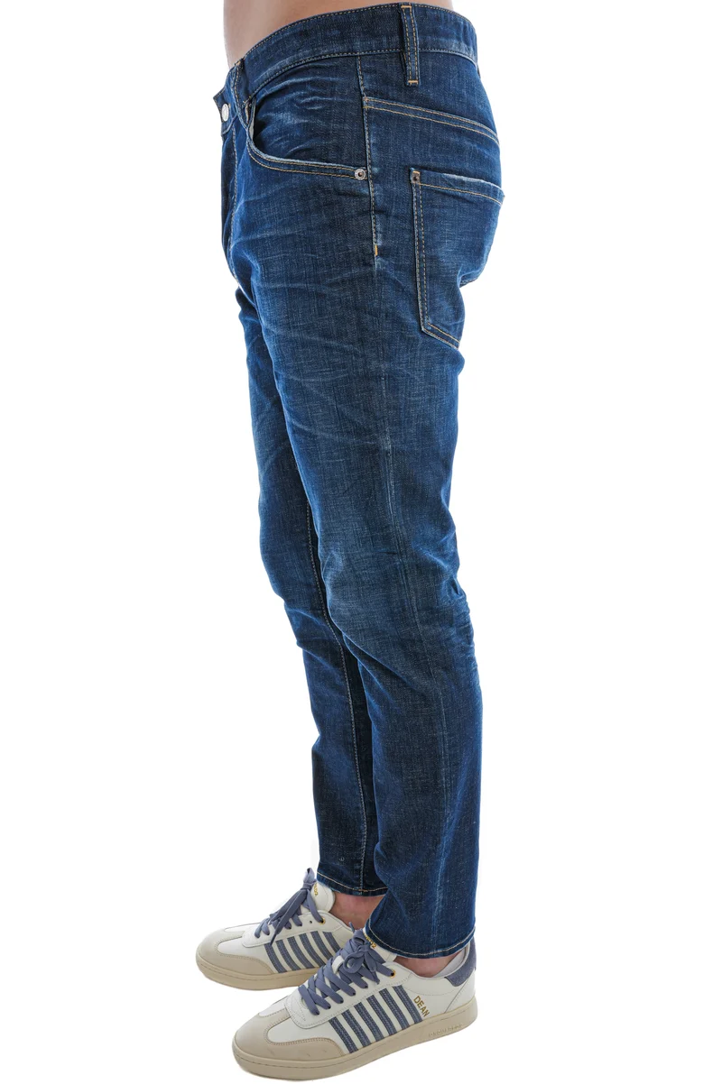 Jeans 'Skater' Blau