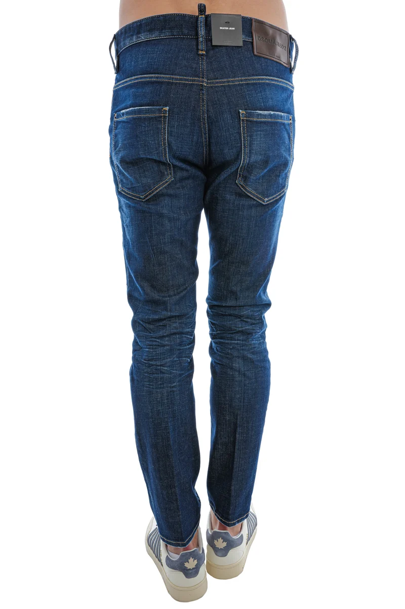 Jeans 'Skater' Blau