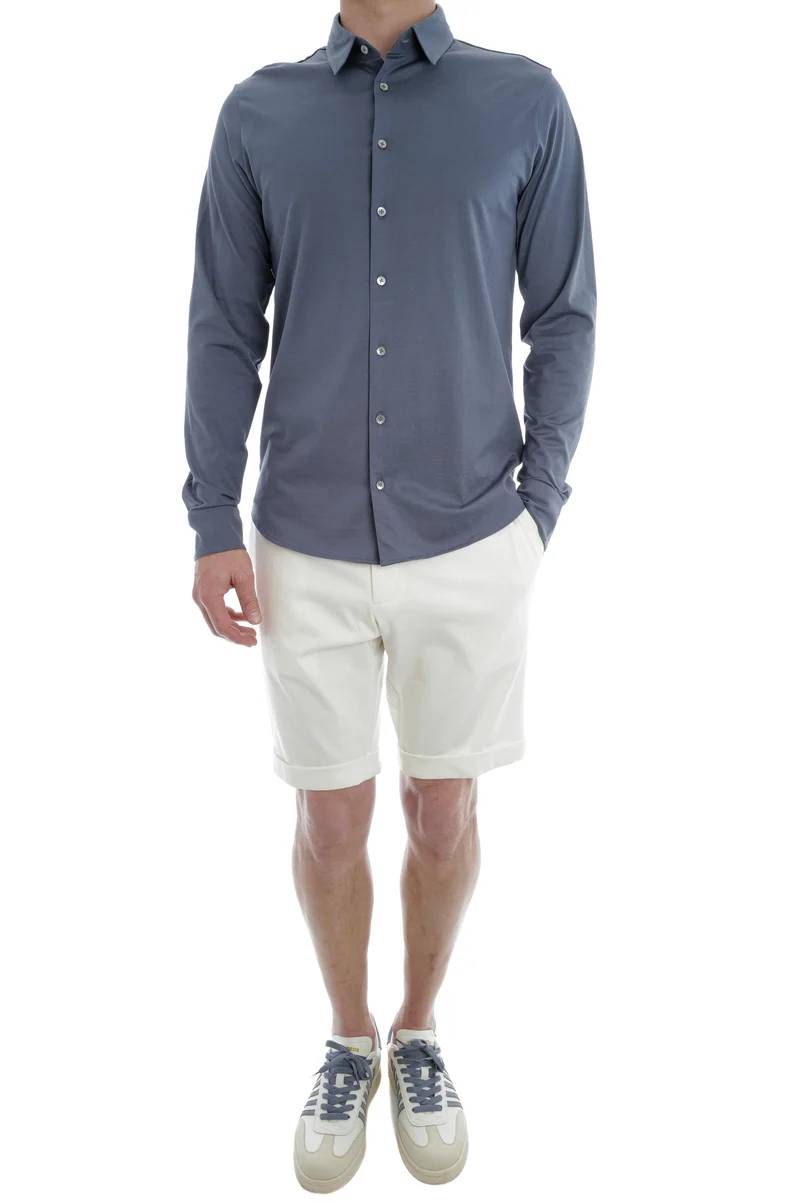 Baumwollhemd 'Otis La 30' Indigo