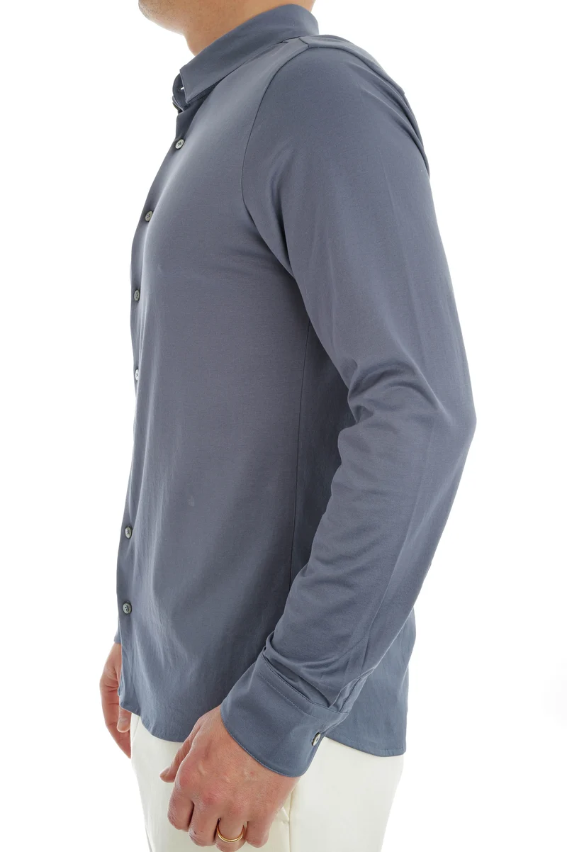 Baumwollhemd 'Otis La 30' Indigo