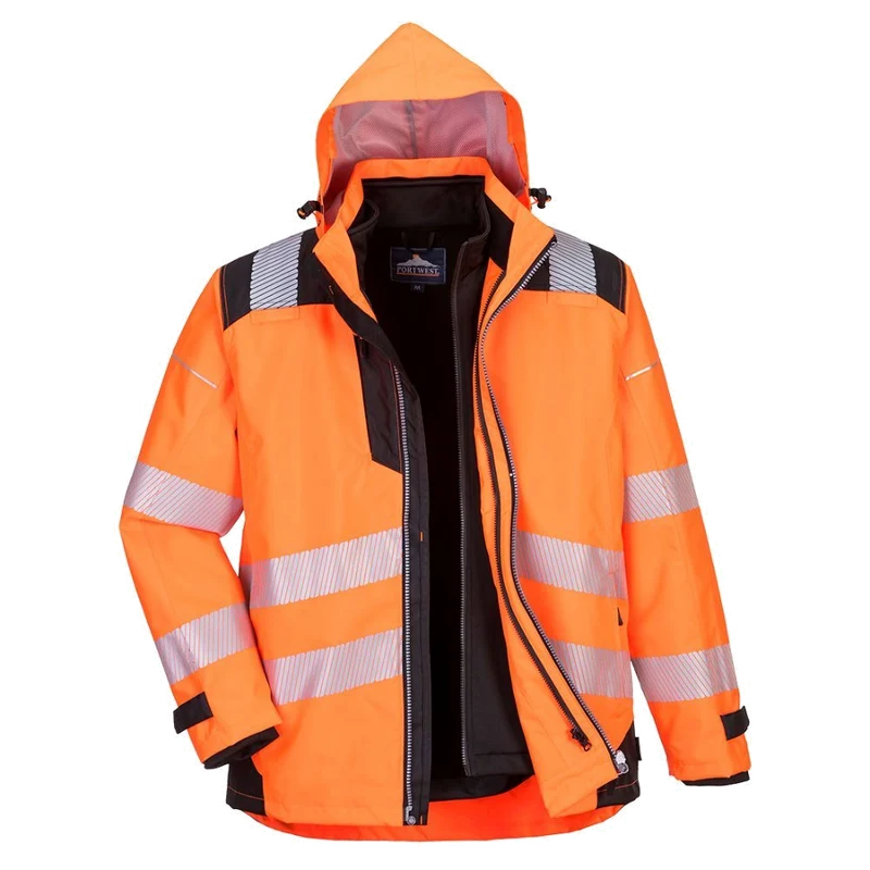 Portwest PW3 Hi-Vis 3-in-1 Werkjas CL.3 PW365