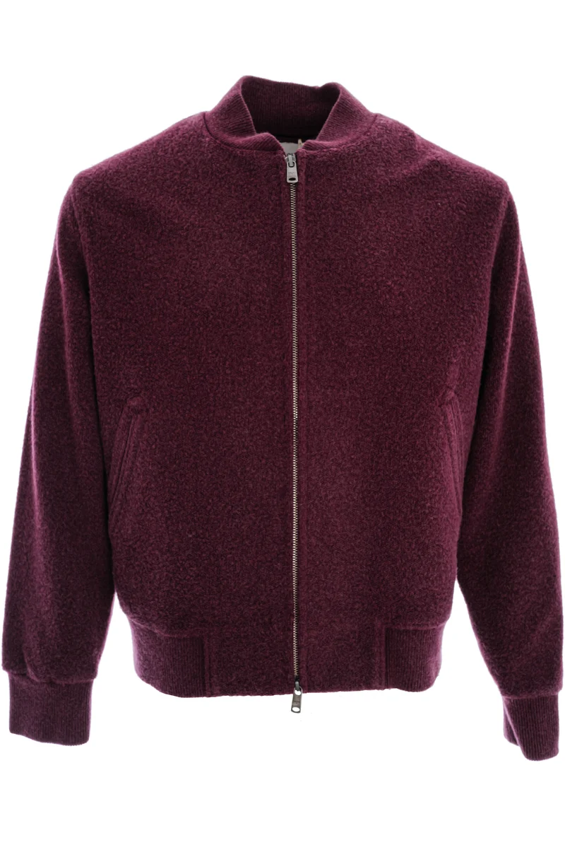 Strickjacke Bordeaux