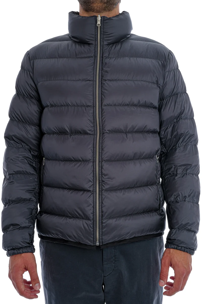 2-in-1-Parka mit Daunen-Innenjacke Dunkelblau