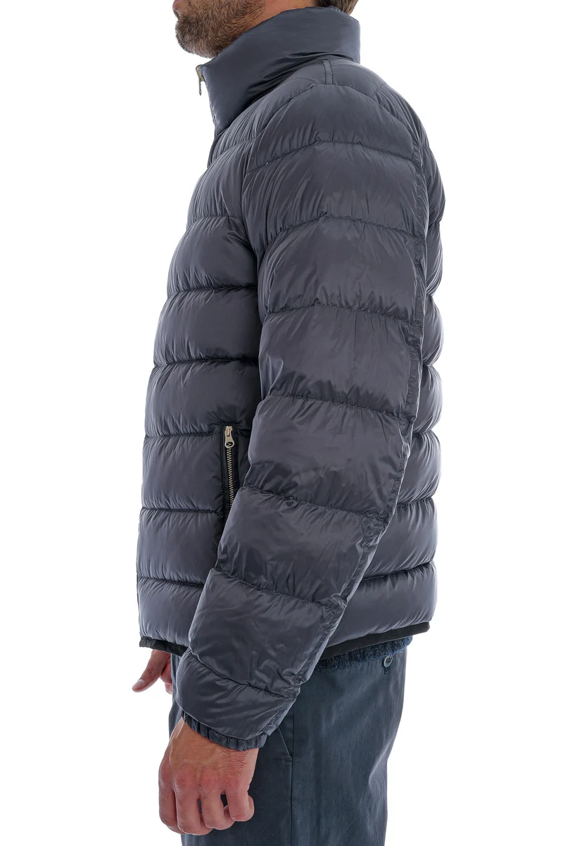 2-in-1-Parka mit Daunen-Innenjacke Dunkelblau