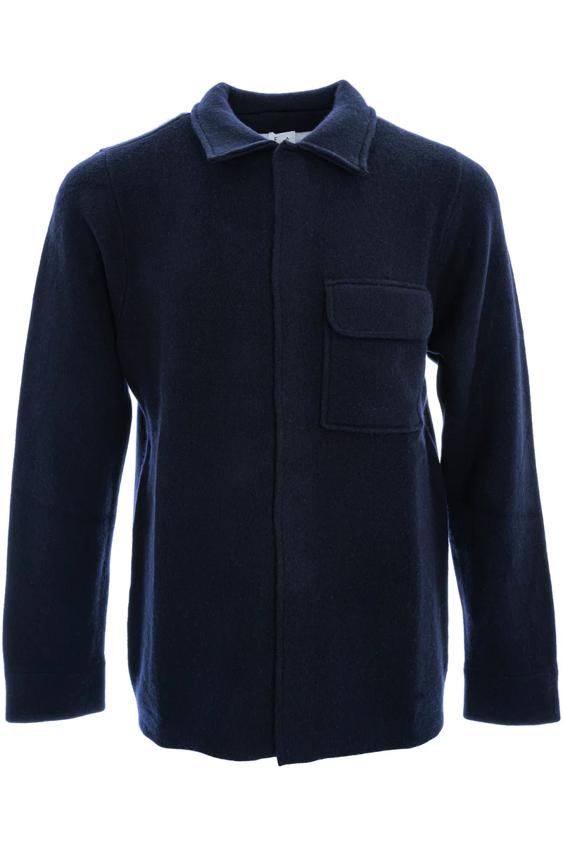 Kaschmirstrickjacke 'Jack' Dunkelblau