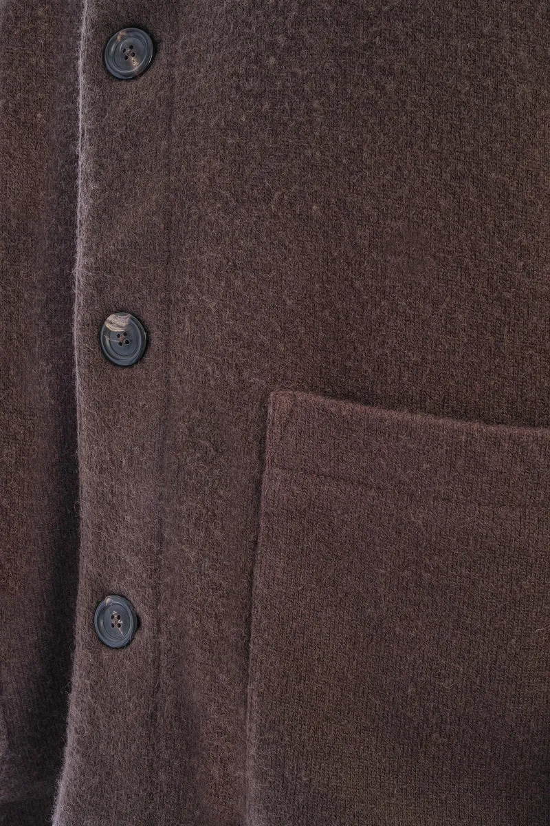 Wolljacke Tannengrün