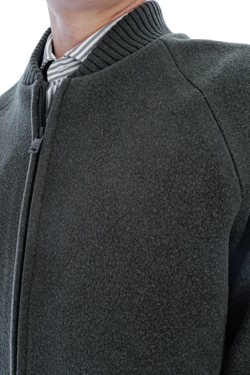 Woll-Kaschmir-Blouson River Green
