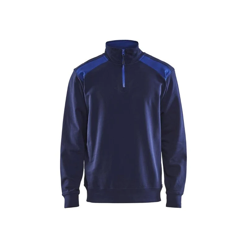 Blaklader Sweatshirt Bi-Colour met Half Zip 3353-1158