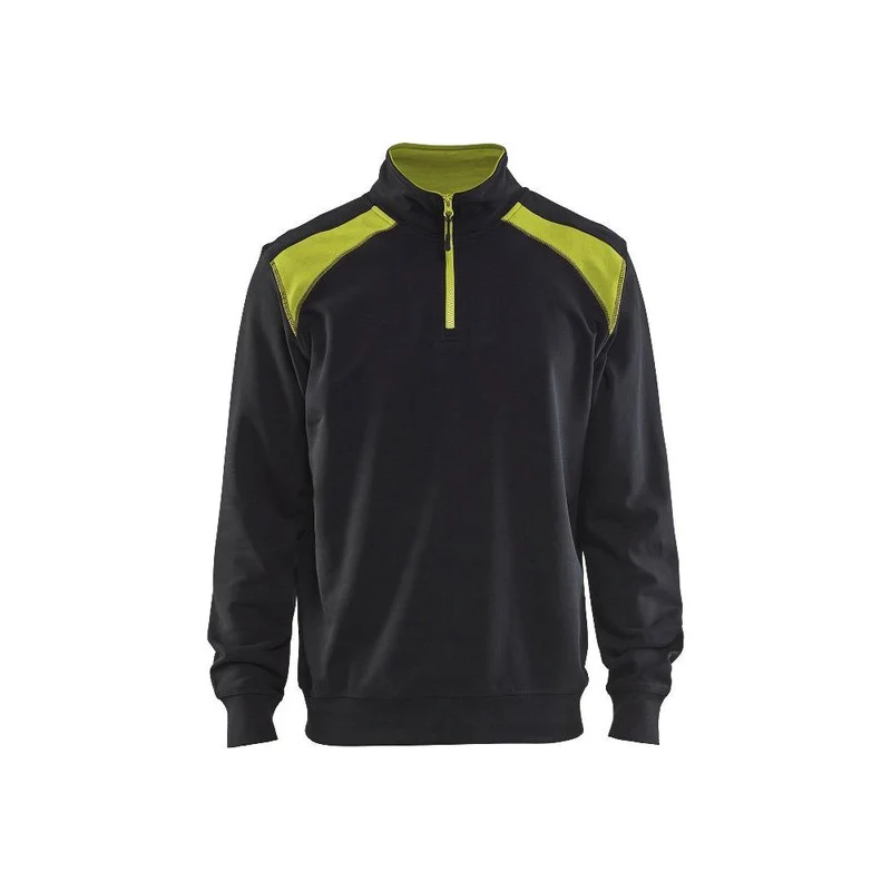 Blaklader Sweatshirt Bi-Colour met Half Zip 3353-1158