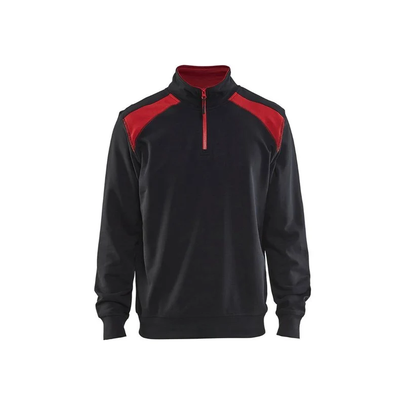 Blaklader Sweatshirt Bi-Colour met Half Zip 3353-1158