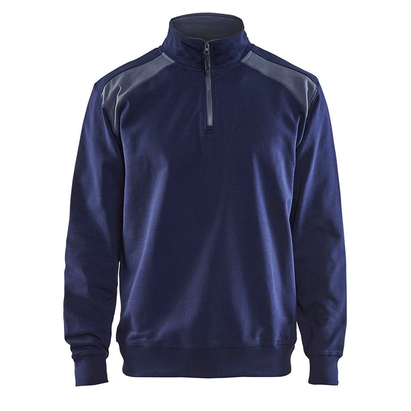 Blaklader Sweatshirt Bi-Colour met Half Zip 3353-1158