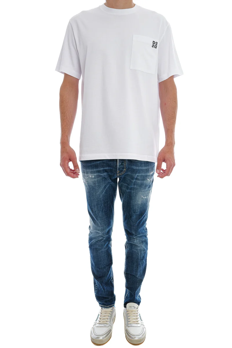 Jeans 'Skater' Blau