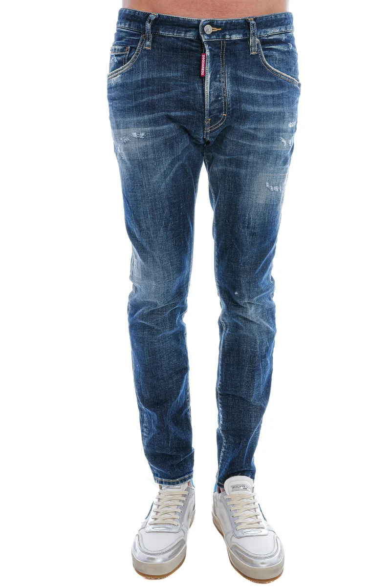 Jeans 'Skater' Blau