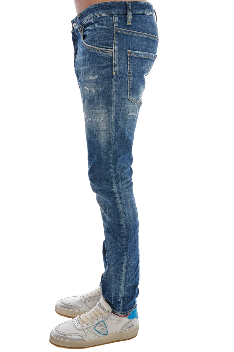 Jeans 'Skater' Blau