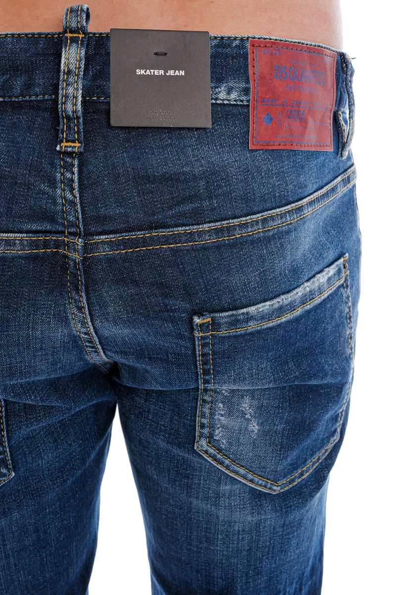 Jeans 'Skater' Blau