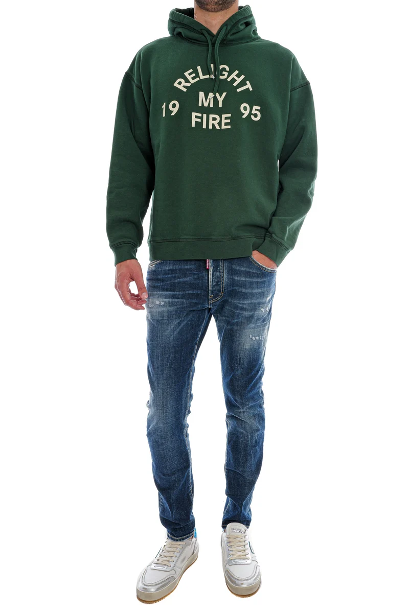 Hoodie Grün