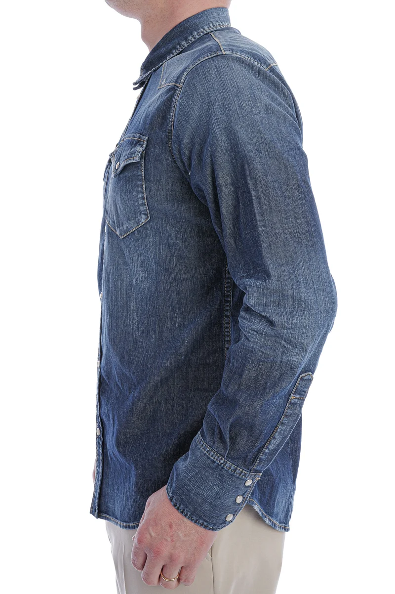 Jeanshemd Blau