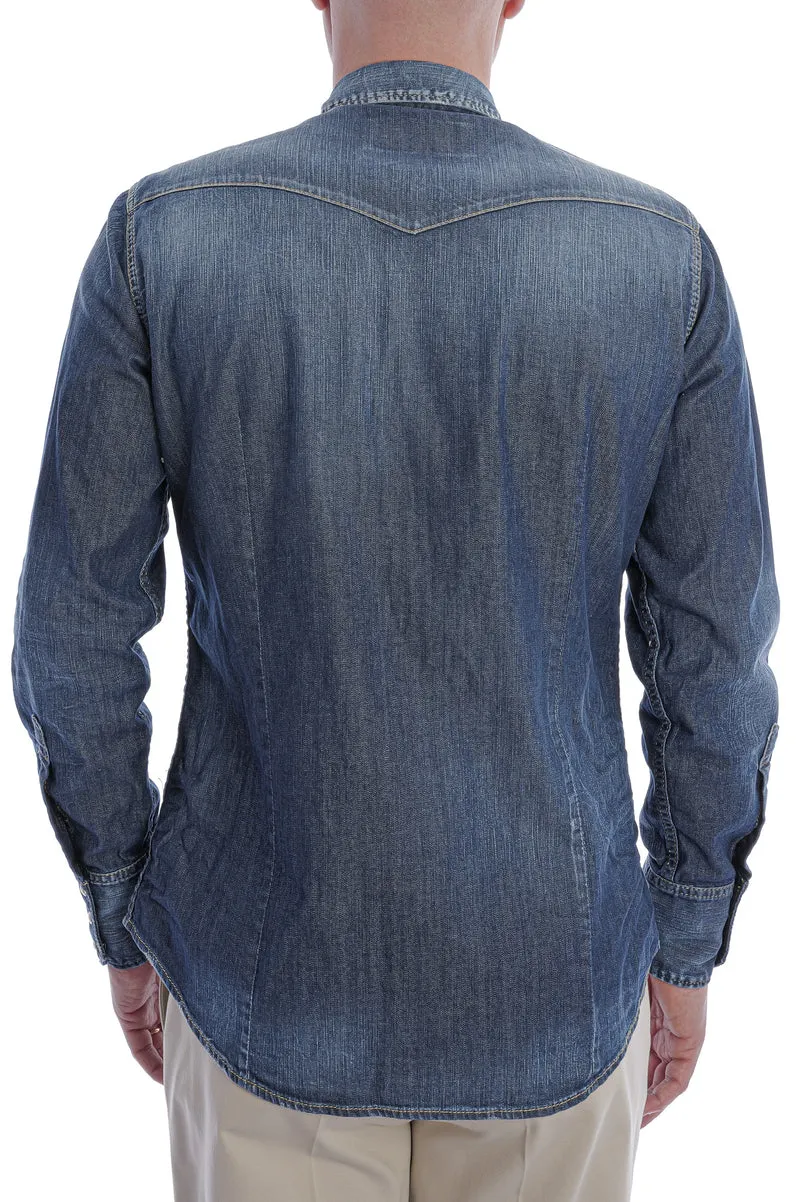 Jeanshemd Blau