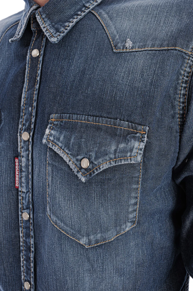 Jeanshemd Blau