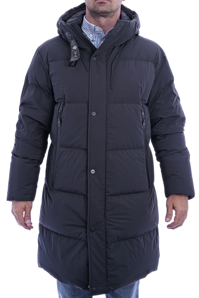 Stepp- Daunenmantel 'Hyperone' Navy